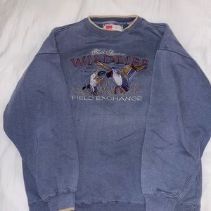 Thrifted Oversized Crewneck Sweater